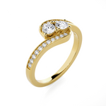 1/2 ctw Round Lab Grown Diamond Ring