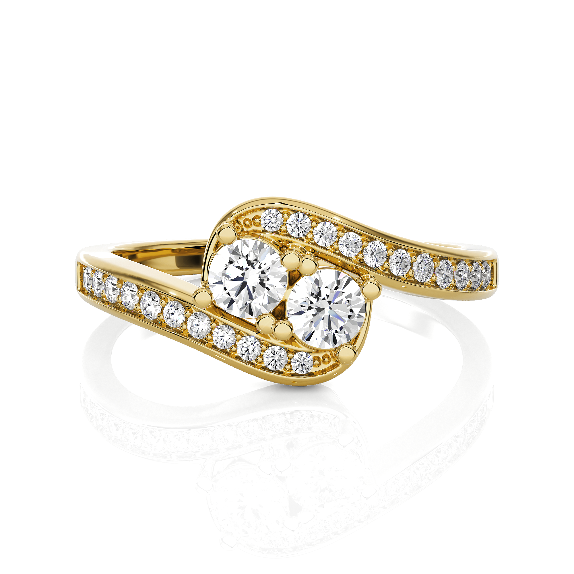 1/2 ctw Round Lab Grown Diamond Ring