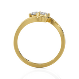 1/2 ctw Round Lab Grown Diamond Ring
