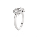 1/4 ctw Round Lab Grown Diamond Ring