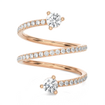 1 3/8 ctw Round Lab Grown Diamond Ring