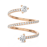 1 3/8 ctw Round Lab Grown Diamond Ring