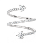 1 3/8 ctw Round Lab Grown Diamond Ring
