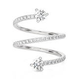 1 3/8 ctw Round Lab Grown Diamond Ring