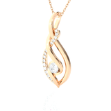 1/4  ctw Round Lab Grown Diamond Fashion Pendant