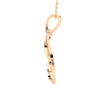 1/4  ctw Round Lab Grown Diamond Fashion Pendant