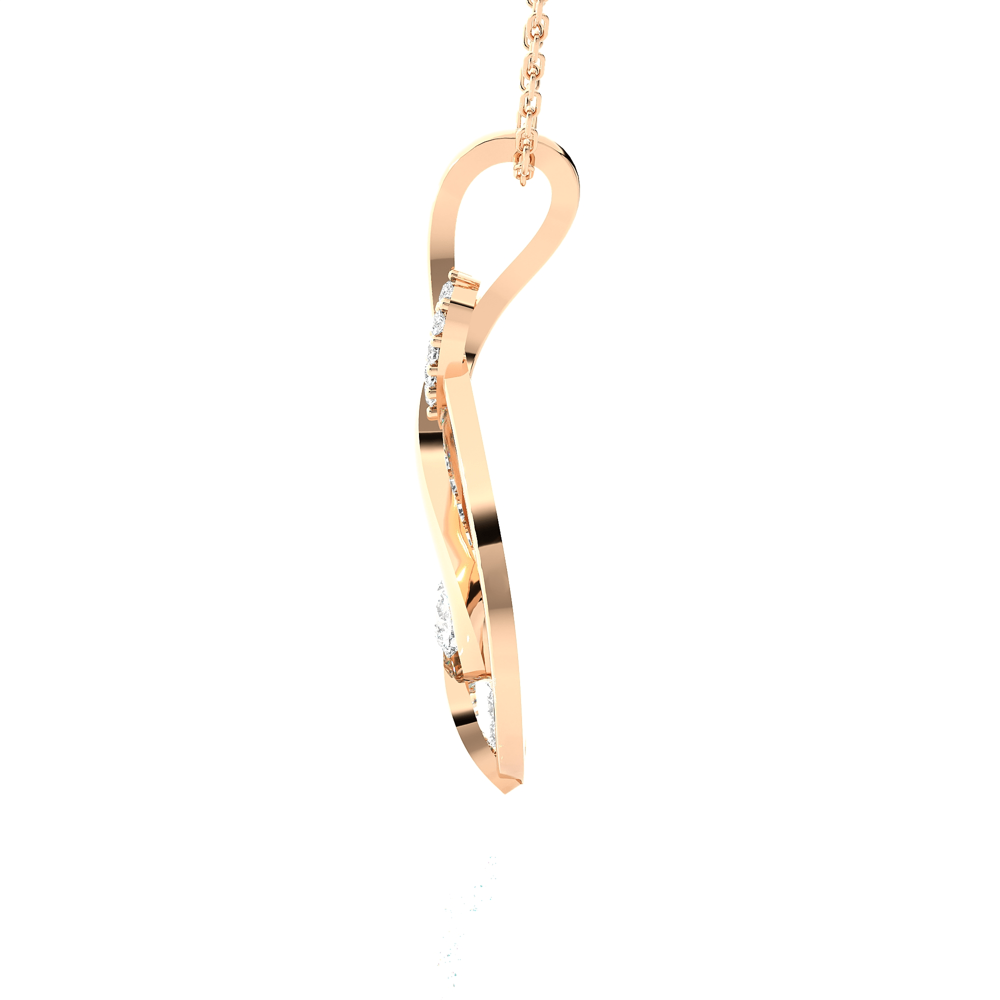 1/4  ctw Round Lab Grown Diamond Fashion Pendant