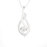 1/4  ctw Round Lab Grown Diamond Fashion Pendant