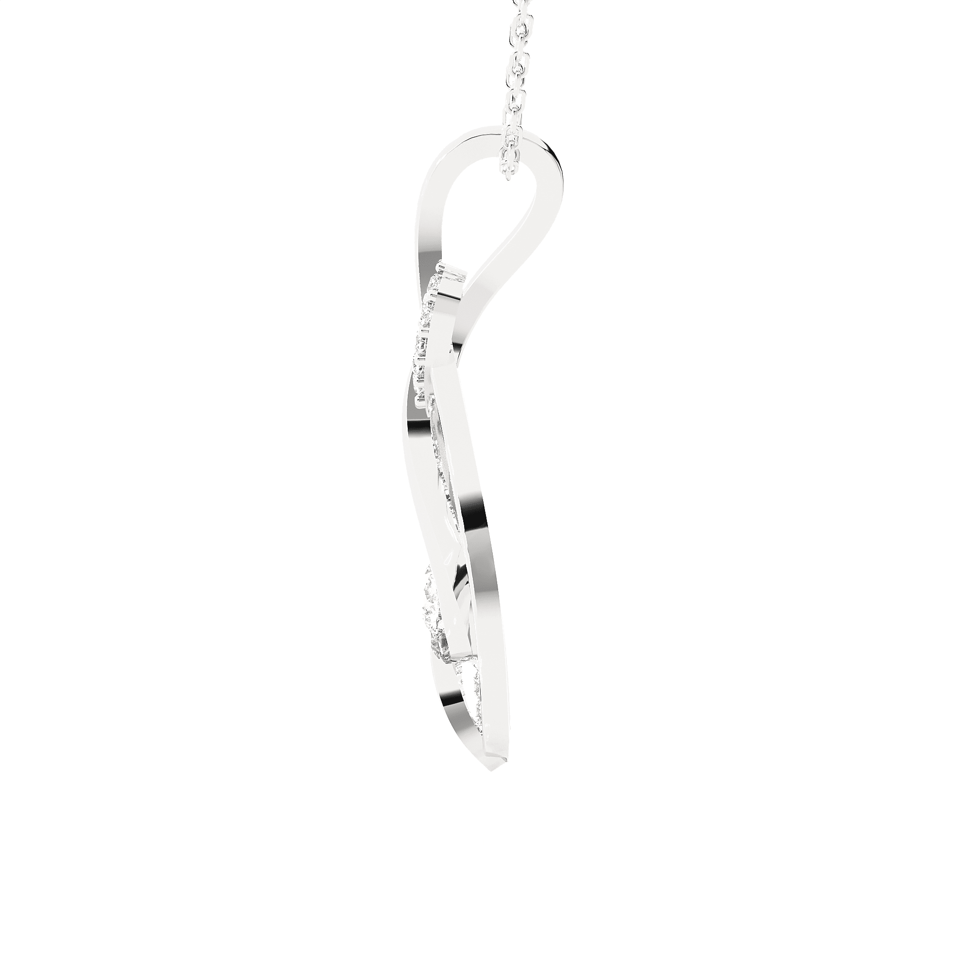 1/4  ctw Round Lab Grown Diamond Fashion Pendant