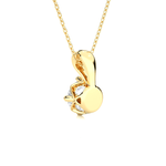 1  ctw Round Lab Grown Diamond Solitaire Pendant