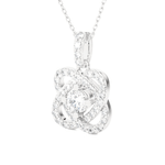 3/4  ctw Round Lab Grown Diamond Fashion Pendant