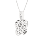 3/4  ctw Round Lab Grown Diamond Fashion Pendant
