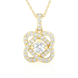3/4  ctw Round Lab Grown Diamond Fashion Pendant