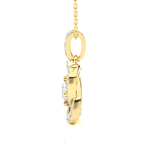 3/4  ctw Round Lab Grown Diamond Fashion Pendant