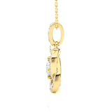3/4  ctw Round Lab Grown Diamond Fashion Pendant