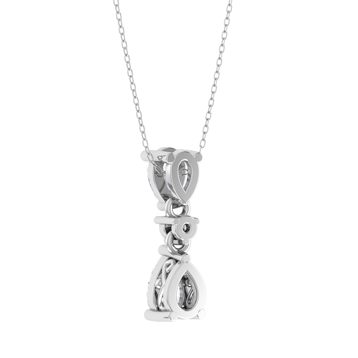 Mix-Shape Lab Grown Diamond Fashion Pendant