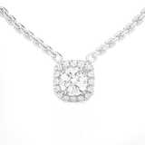 3/4  ctw Round Lab Grown Diamond Solitaire Pendant