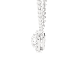 3/4  ctw Round Lab Grown Diamond Solitaire Pendant