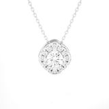 1/2  ctw Round Lab Grown Diamond Solitaire Pendant