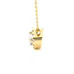 1/2  ctw Round Lab Grown Diamond Solitaire Pendant