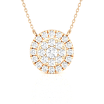 1 1/2  ctw Round Lab Grown Diamond Fashion Pendant
