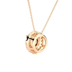 1 1/3  ctw Round Lab Grown Diamond Solitaire Pendant