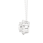 1 1/3  ctw Round Lab Grown Diamond Solitaire Pendant