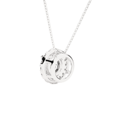 1 1/3  ctw Round Lab Grown Diamond Solitaire Pendant