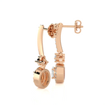 1/2 ctw Oval Lab Grown Diamond Drop Earrings