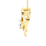 1  ctw Round Lab Grown Diamond Heart Pendant