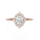 3/4 ctw Round Lab Grown Diamond Ring