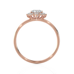 3/4 ctw Round Lab Grown Diamond Ring