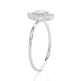 3/4 ctw Round Lab Grown Diamond Ring