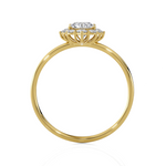 3/4 ctw Round Lab Grown Diamond Ring