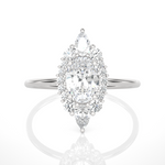 1 1/3 ctw Round Lab Grown Diamond Ring