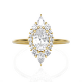1 1/3 ctw Round Lab Grown Diamond Ring