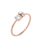 1/3 ctw Round Lab Grown Diamond Ring