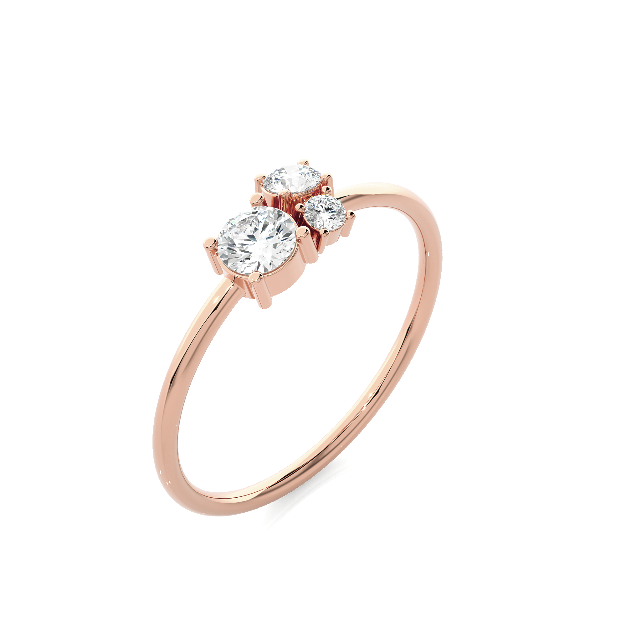 1/3 ctw Round Lab Grown Diamond Ring