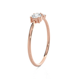 1/3 ctw Round Lab Grown Diamond Ring