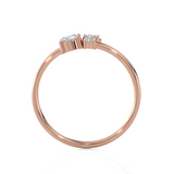 1/3 ctw Round Lab Grown Diamond Ring