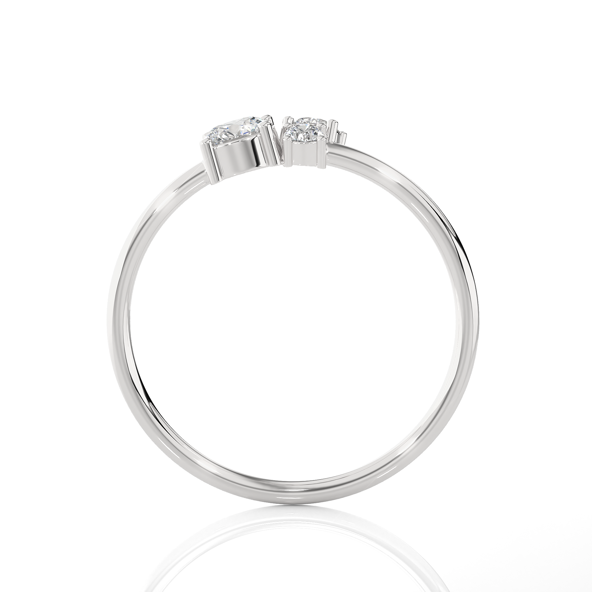 1/3 ctw Round Lab Grown Diamond Ring