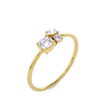 1/3 ctw Round Lab Grown Diamond Ring