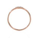 1/15 ctw Round Lab Grown Diamond Ring