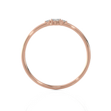 1/15 ctw Round Lab Grown Diamond Ring