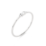 1/15 ctw Round Lab Grown Diamond Ring
