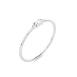 1/15 ctw Round Lab Grown Diamond Ring