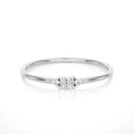 1/15 ctw Round Lab Grown Diamond Ring