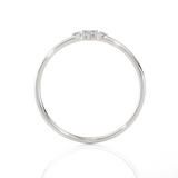 1/15 ctw Round Lab Grown Diamond Ring