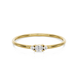 1/15 ctw Round Lab Grown Diamond Ring