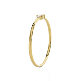 1/15 ctw Round Lab Grown Diamond Ring